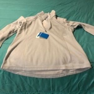 Ladies Columbia Pull Over - Brand New - Light Blue